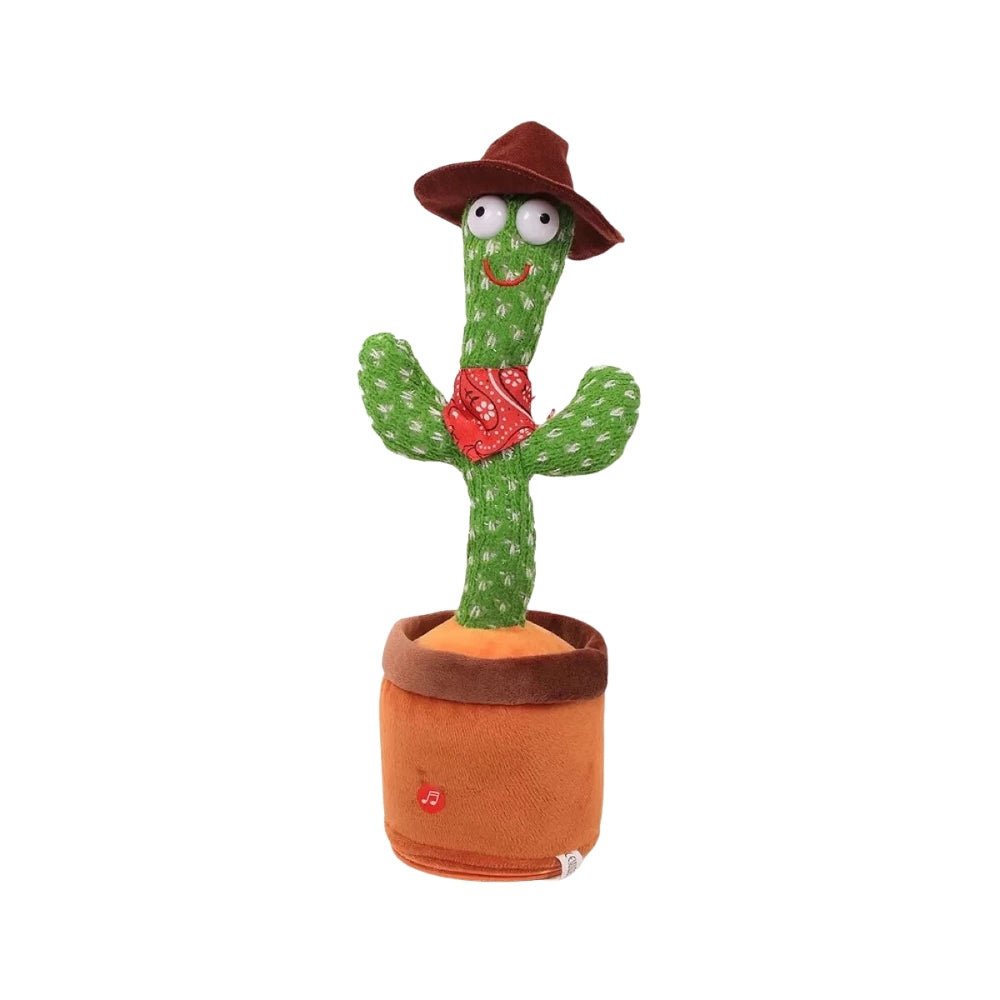 Rechargeable Dancer Cactus Glowing Dancing Electronic Plush Toy - Direct On Sale