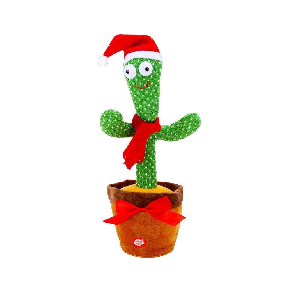 Rechargeable Dancer Cactus Glowing Dancing Electronic Plush Toy - Direct On Sale