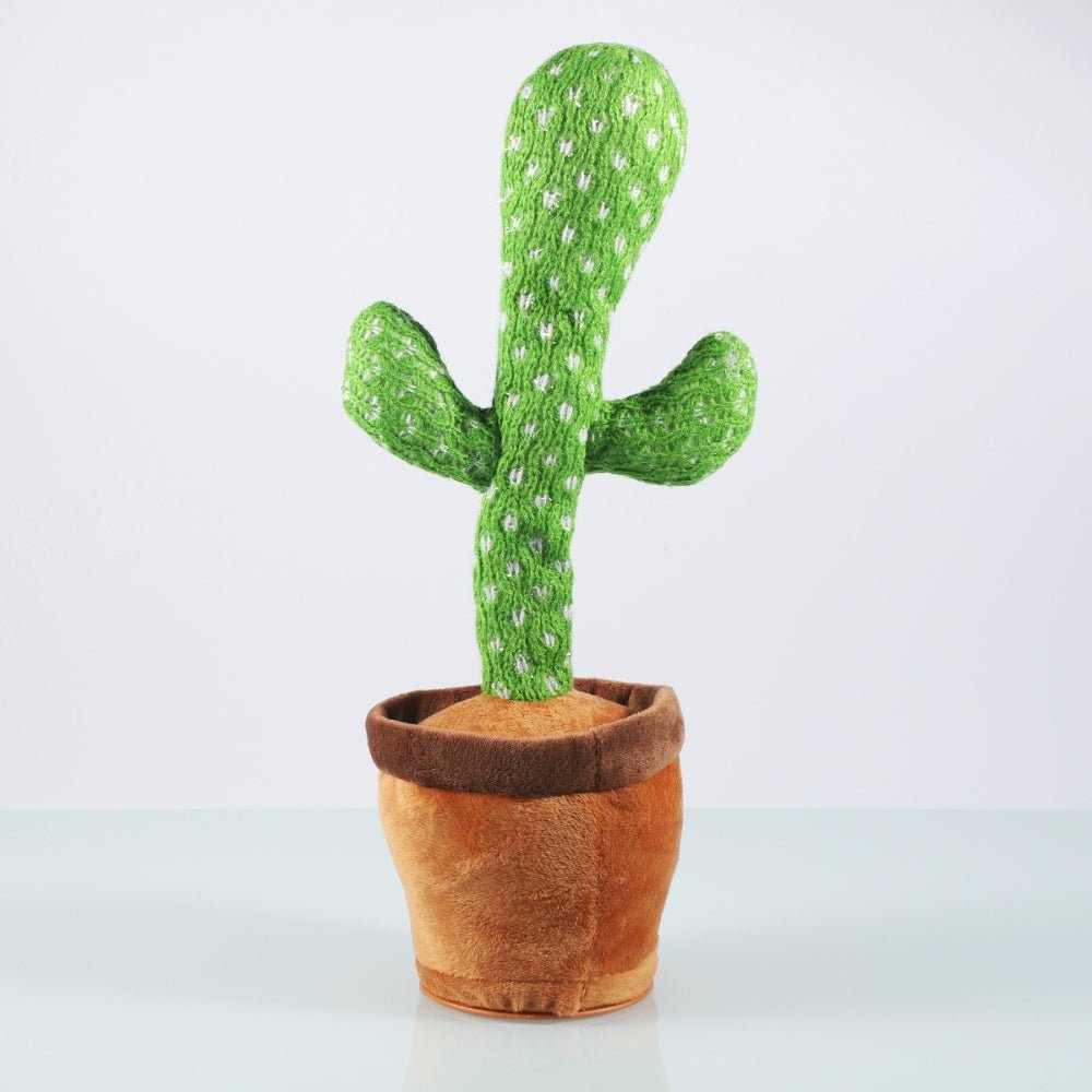 Rechargeable Dancer Cactus Glowing Dancing Electronic Plush Toy - Direct On Sale