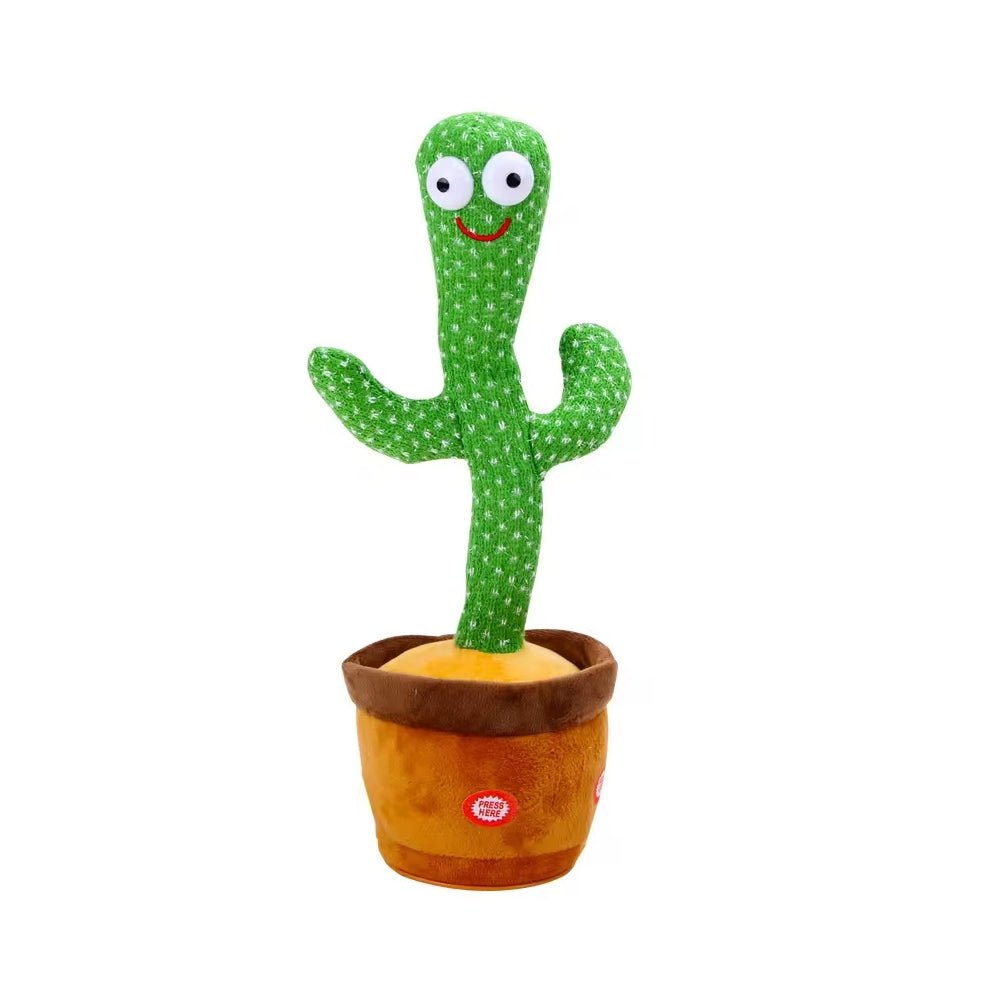 Rechargeable Dancer Cactus Glowing Dancing Electronic Plush Toy - Direct On Sale
