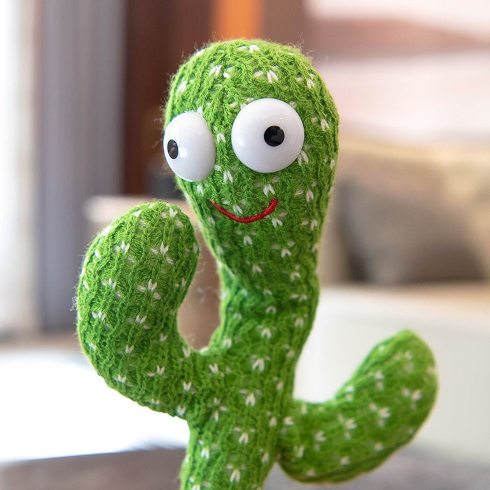 Rechargeable Dancer Cactus Glowing Dancing Electronic Plush Toy - Direct On Sale