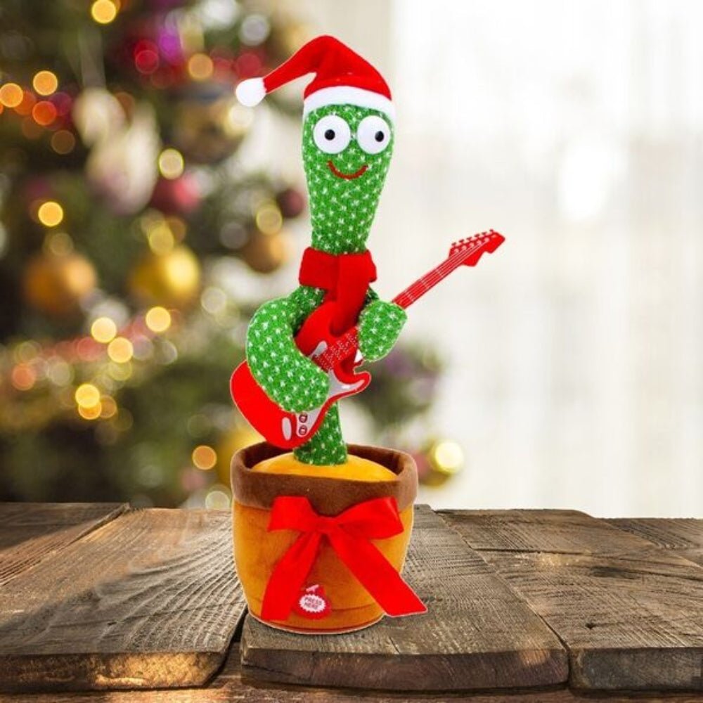 Rechargeable Dancer Cactus Glowing Dancing Electronic Plush Toy - Direct On Sale