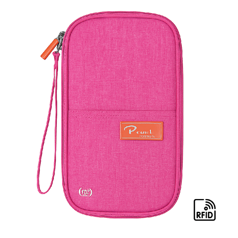 RFID Blocking Waterproof Travel Wallet with Large Capacity Family Passport Holder Document Organiser - Direct On Sale