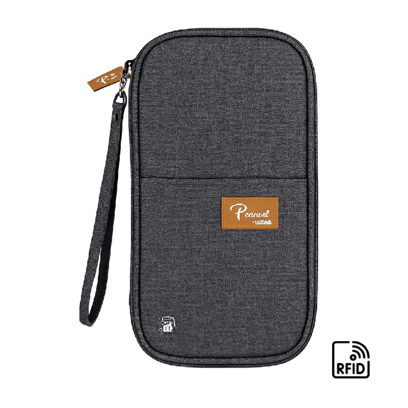 RFID Blocking Waterproof Travel Wallet with Large Capacity Family Passport Holder Document Organiser - Direct On Sale