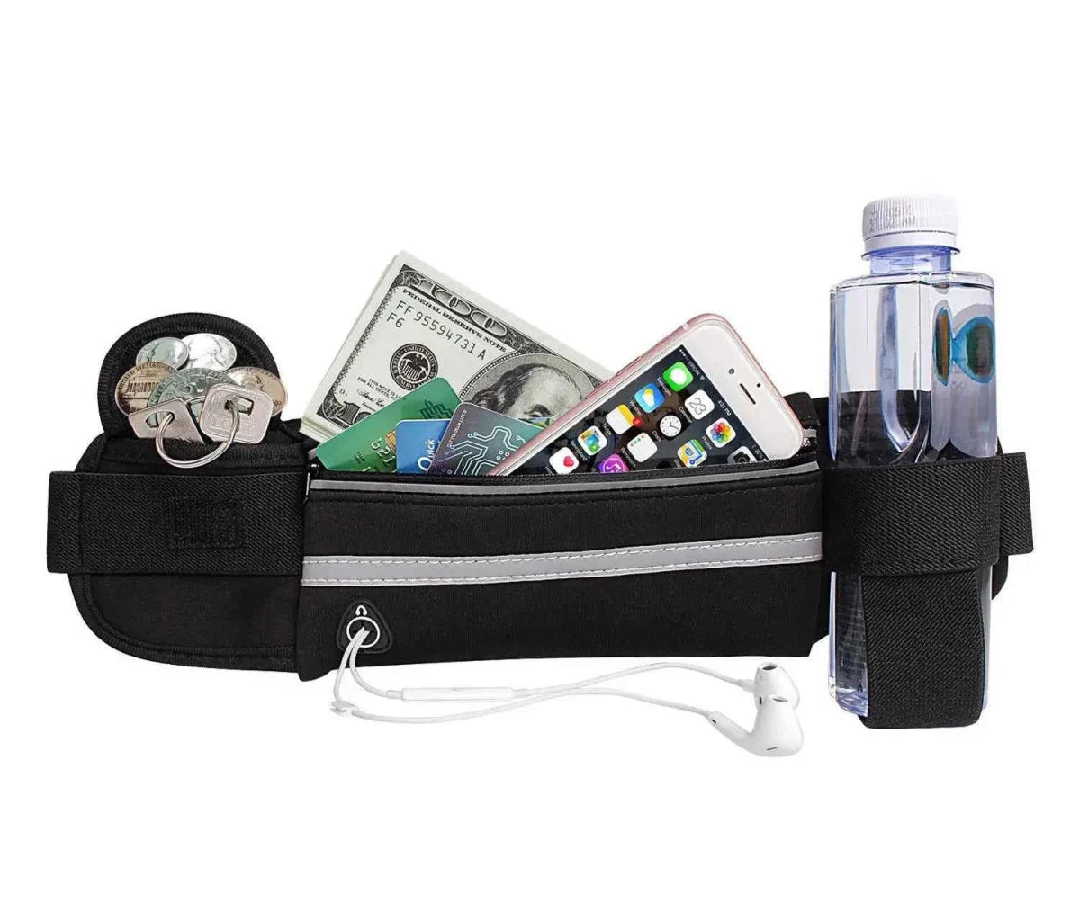 Runners Waterproof Hydration Running Belt Waist Pack - Direct On Sale