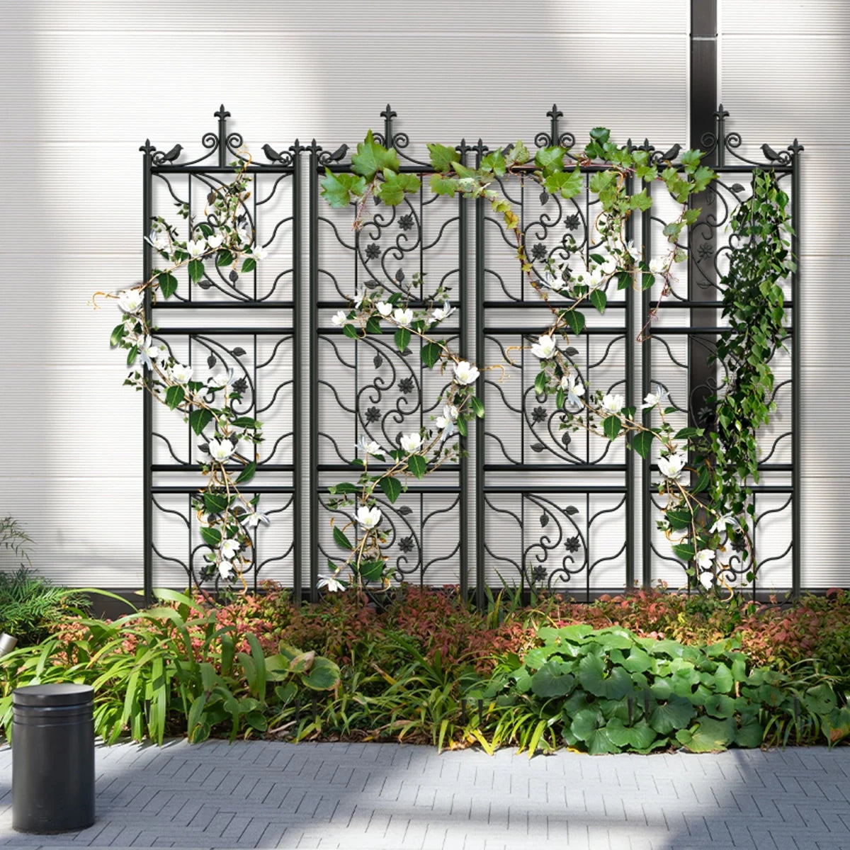 Set of 2 Garden Trellis Panels for Tomato Plants and Climbing Vines - Direct On Sale