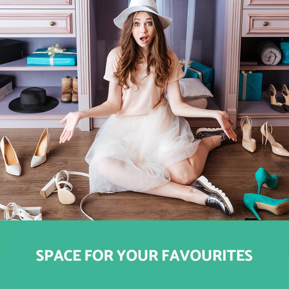 Shoe Rack Cabinet 21 Pairs Adjustable Shelves White Clair - Direct On Sale