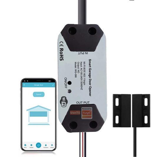 Smart Garage Door Opener WiFi Garage Door Controller APP and Voice Control - Direct On Sale
