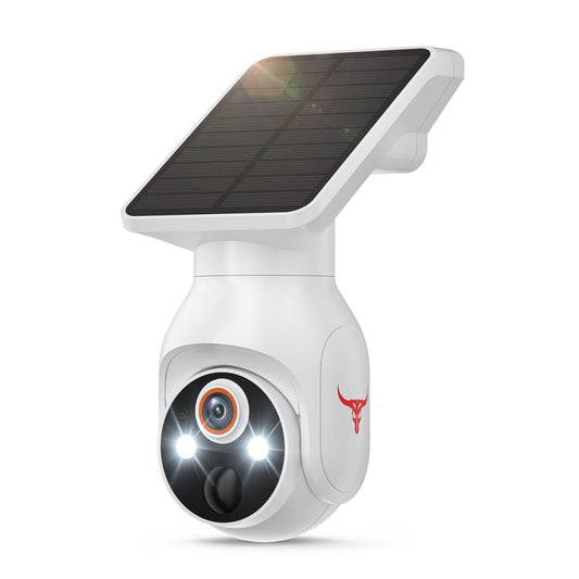 Solar Powered Outdoor Security Camera 1080P - Wireless Smart Home PTZ CCTV with Two - Way Audio, IP65 Waterproof & Colour Night Vision - Direct On Sale