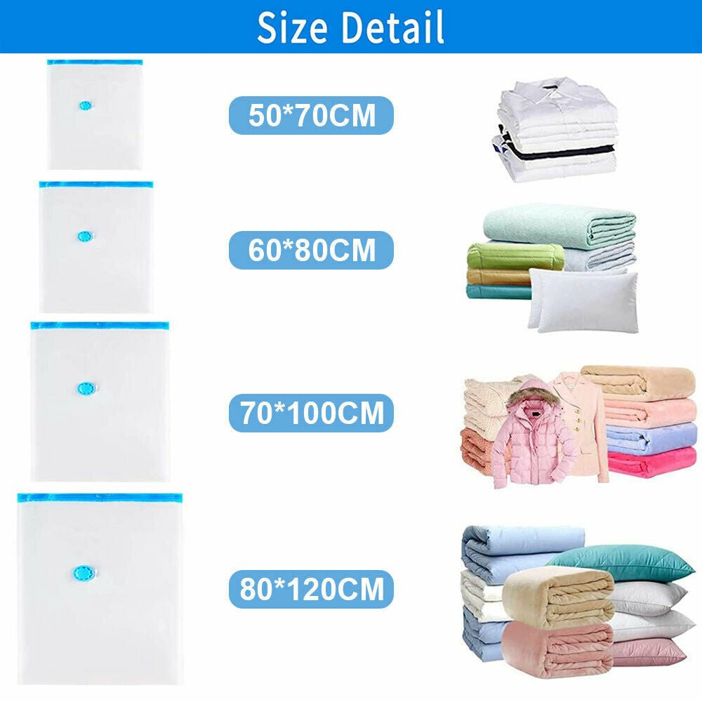 Space - Saving Vacuum Storage Bags - Direct On Sale