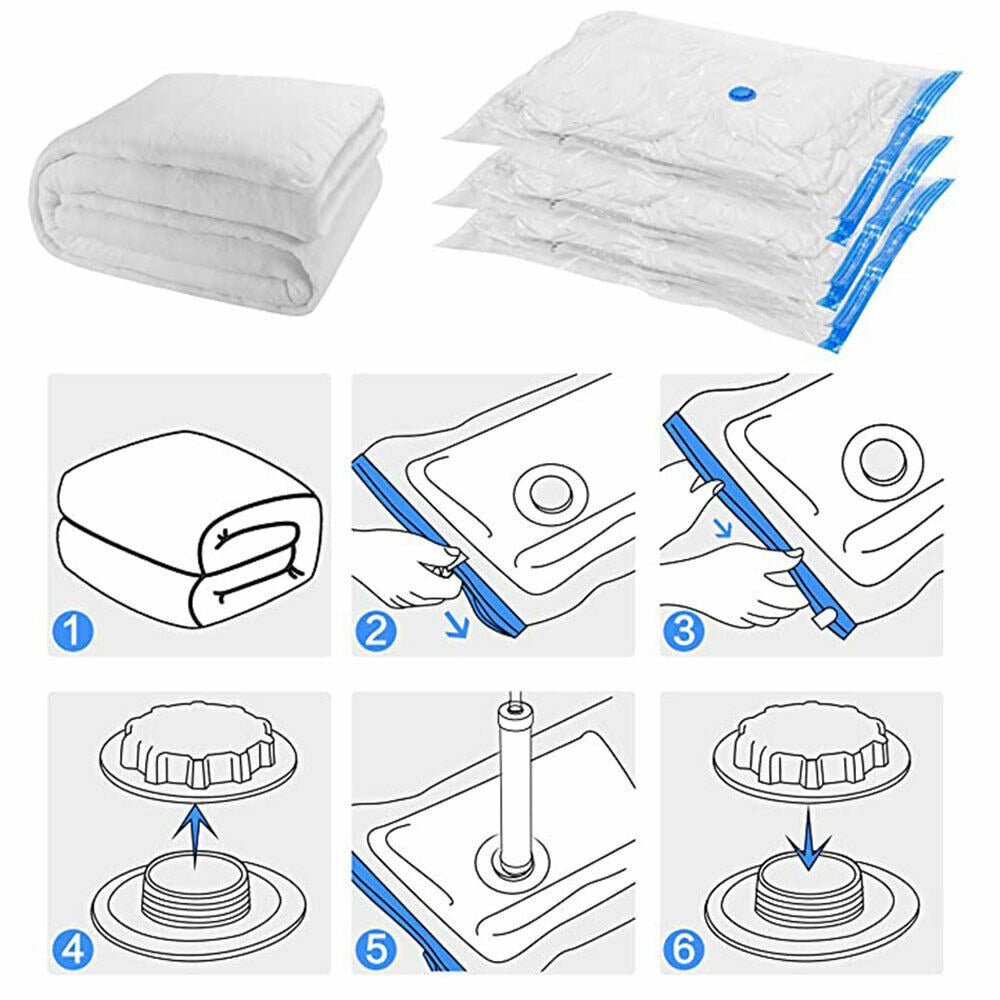 Space - Saving Vacuum Storage Bags - Direct On Sale