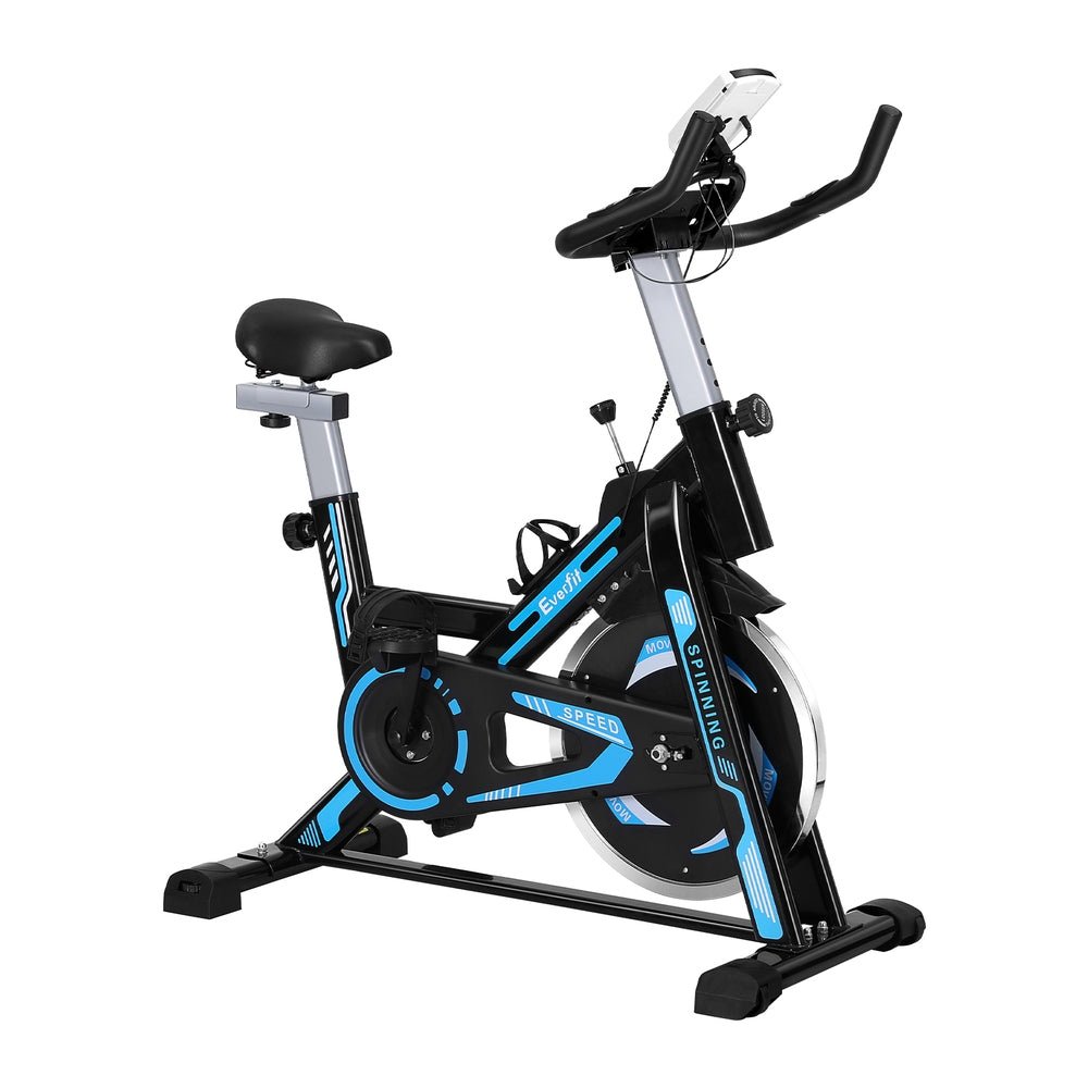 Spin Bike Exercise Bike 13KG Flywheel Fitness 150kg capacity - Direct On Sale