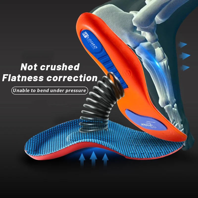 Sport Orthopedic Insoles for Feet Men Women EVA Breathable Shock Absorption Shoes Insole for Running Basketball Sport Care Pads - Direct On Sale