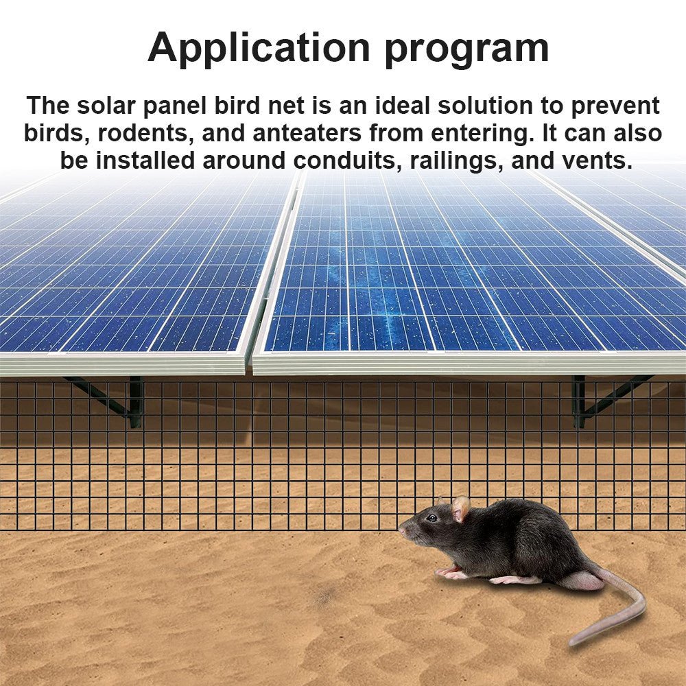 Stainless Steel Solar Panel Bird Proofing Kit Mesh 30m - Direct On Sale