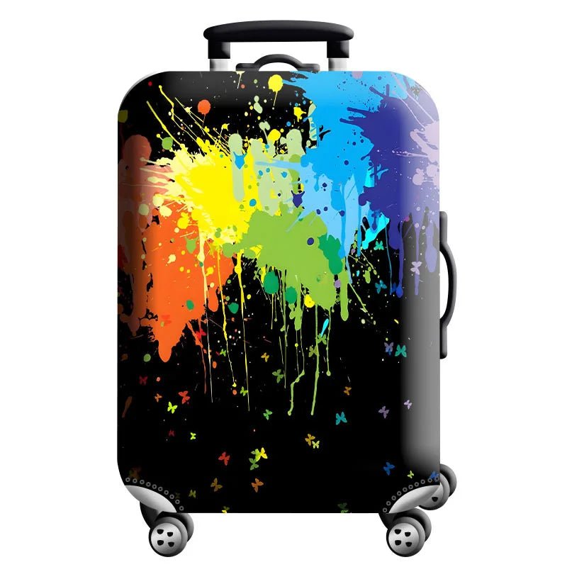 Stretch Luggage Cover – Travel Suitcase Protector with Zipper & Buckle | 26 Pattern Designs | S–XL Sizes - Direct On Sale