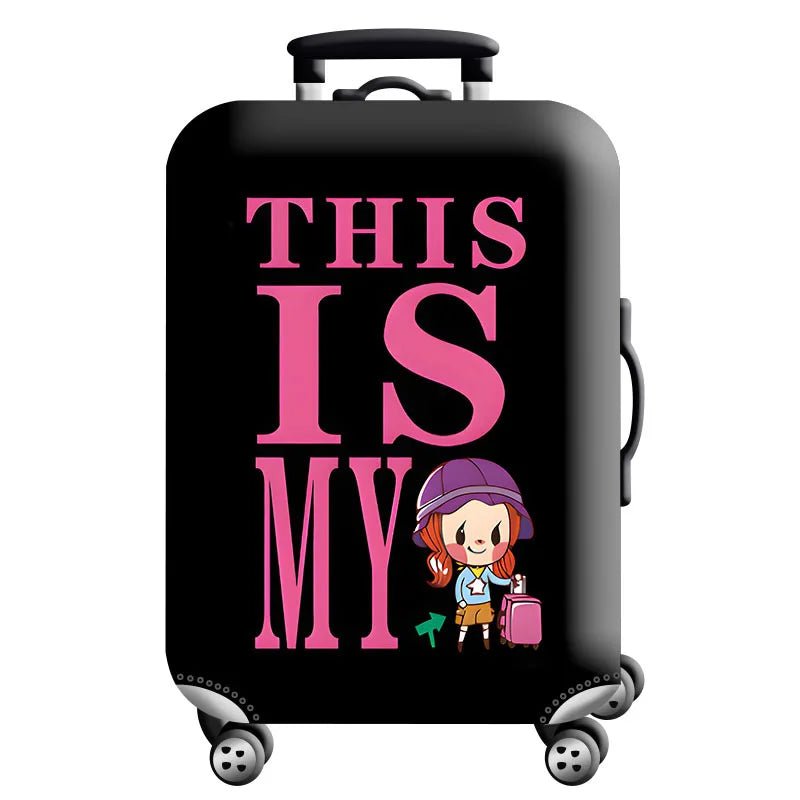 Stretch Luggage Cover – Travel Suitcase Protector with Zipper & Buckle | 26 Pattern Designs | S–XL Sizes - Direct On Sale