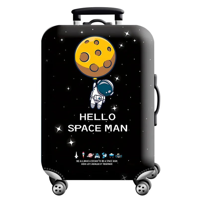 Stretch Luggage Cover – Travel Suitcase Protector with Zipper & Buckle | 26 Pattern Designs | S–XL Sizes - Direct On Sale