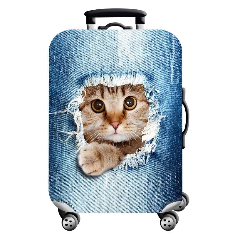 Stretch Luggage Cover – Travel Suitcase Protector with Zipper & Buckle | 26 Pattern Designs | S–XL Sizes - Direct On Sale