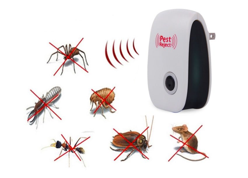 Ultrasonic Pest Repeller, (4Pack) Upgraded Electronic Indoor Plug - in Pest Control Efficient Repelling Rat, Spider, Ant, Mosquito, Cockroach, Bed Bug and Other Rodents, Non - Toxic Eco - Friendly - Direct On Sale