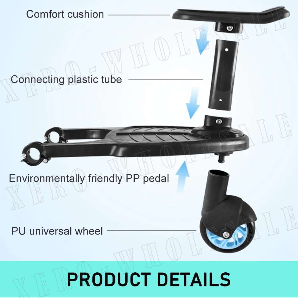 Universal Stroller Step Board Sit Stand Connector Attachment for Toddler to Ride - Direct On Sale