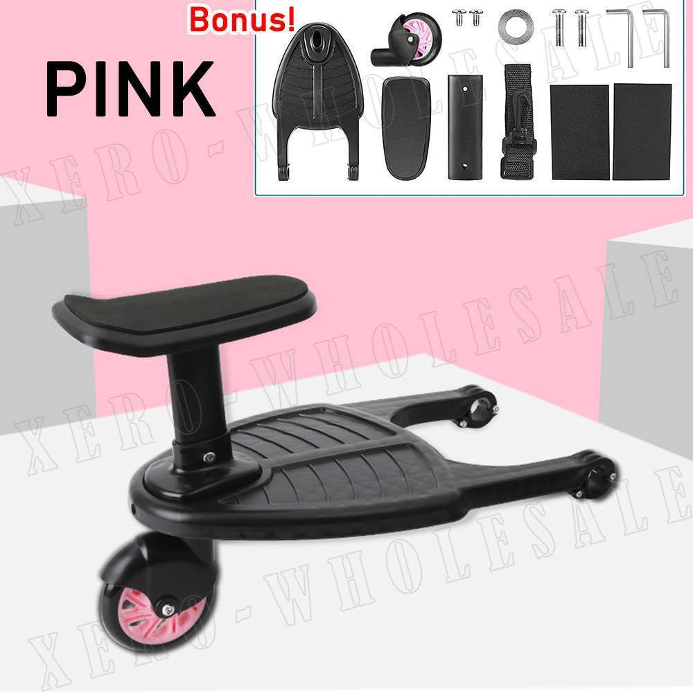 Universal Stroller Step Board Sit Stand Connector Attachment for Toddler to Ride - Direct On Sale