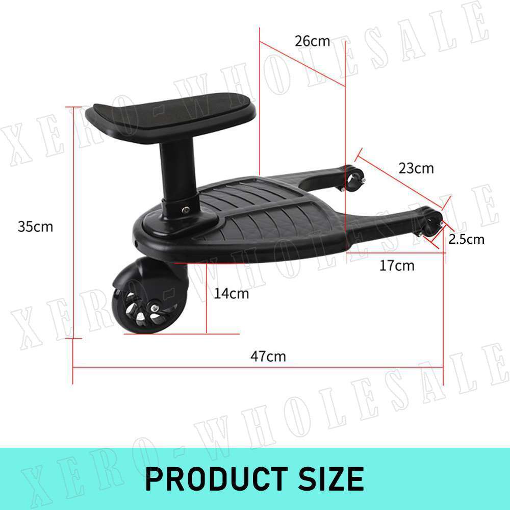 Universal Stroller Step Board Sit Stand Connector Attachment for Toddler to Ride - Direct On Sale