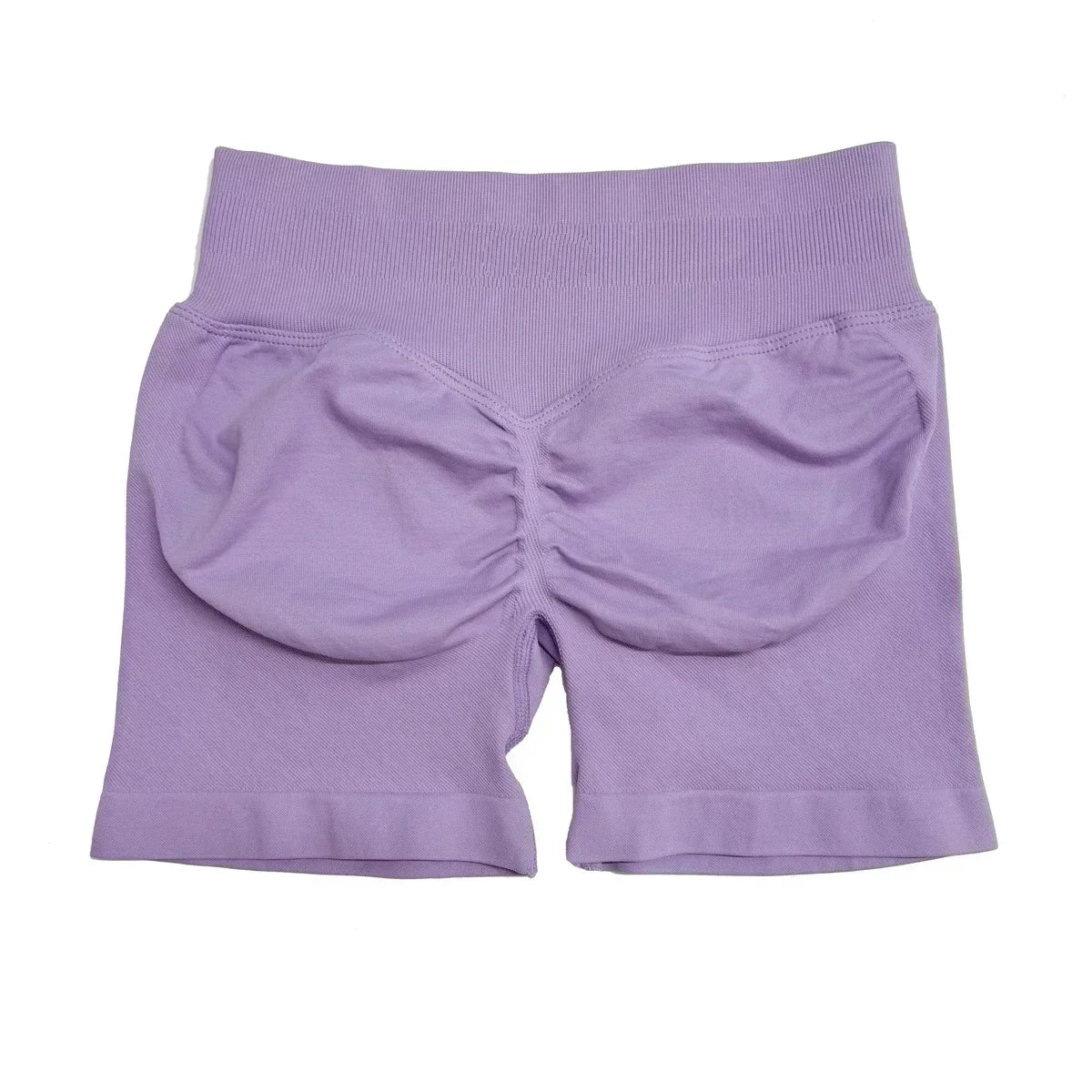 Impact Shorts 12cm Low Ribbed Band Yoga Shorts Seamless Gym Wear