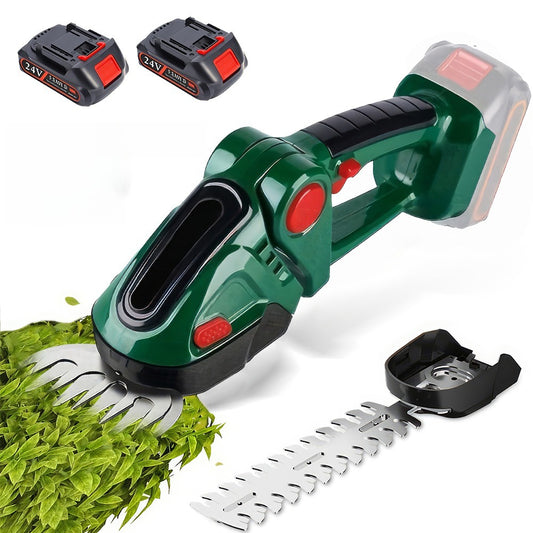 2-in-1 cordless grass shear and hedge trimmer