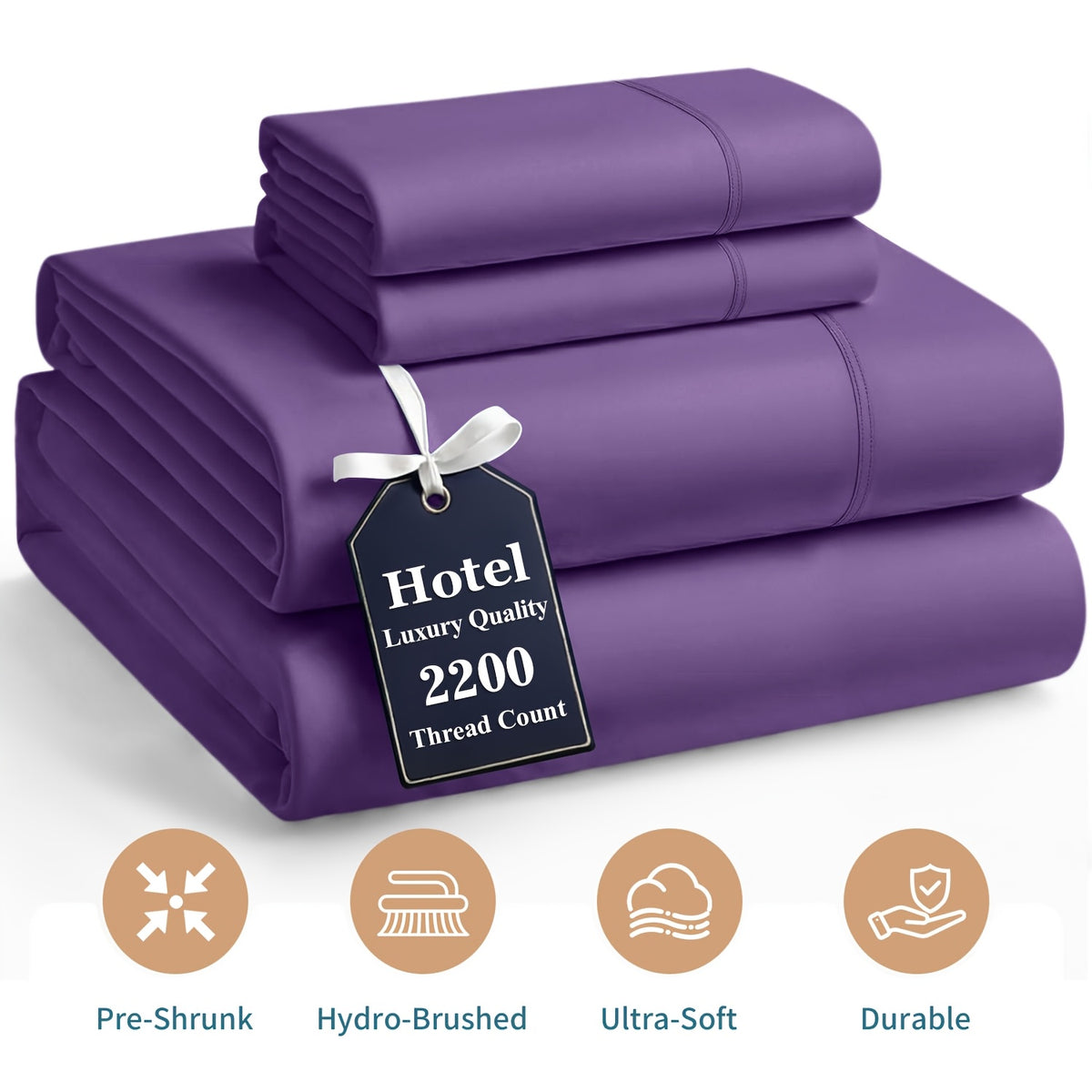 Microfibre sheet set in green