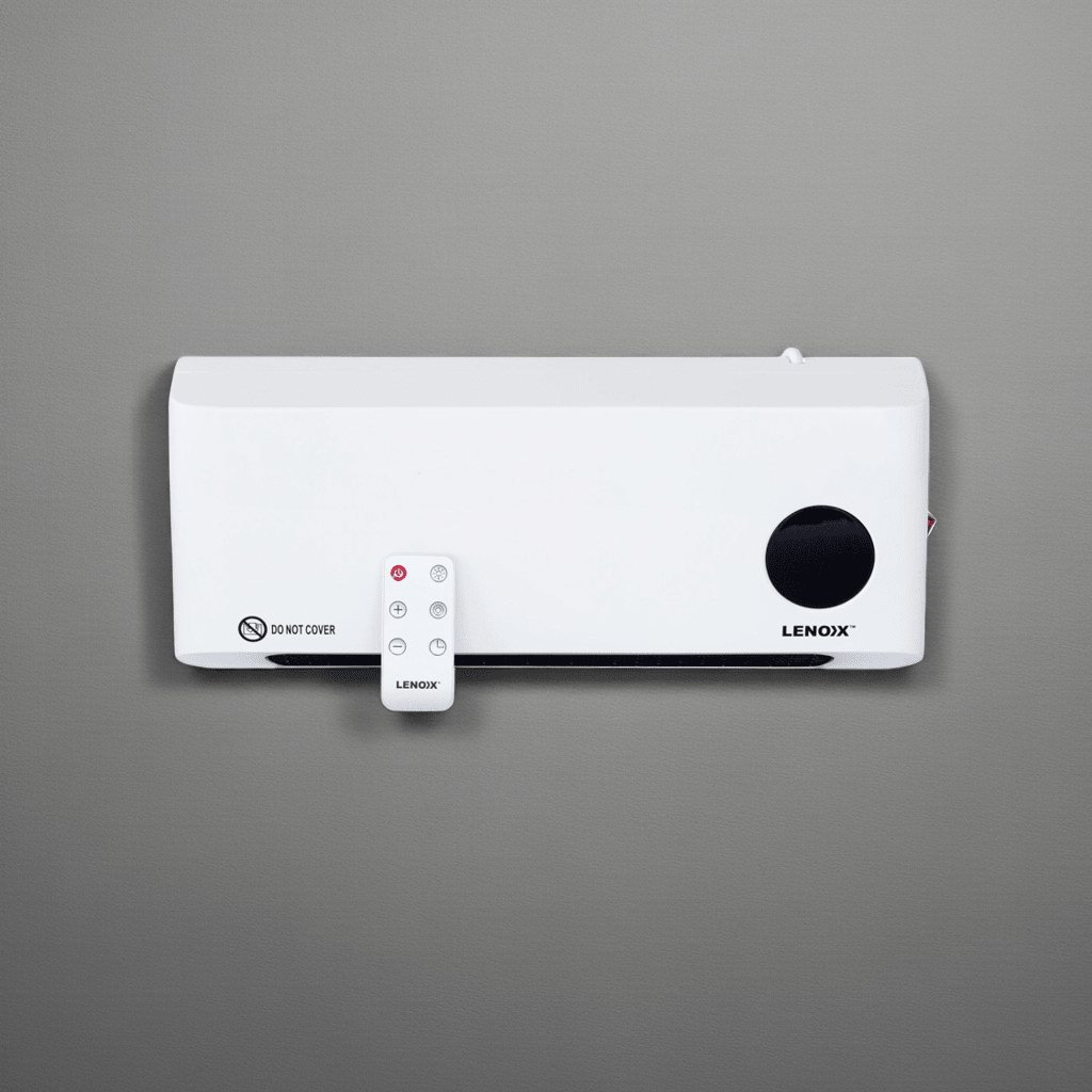 Wall - Mounted Heater & Fan with Remote Control - Direct On Sale