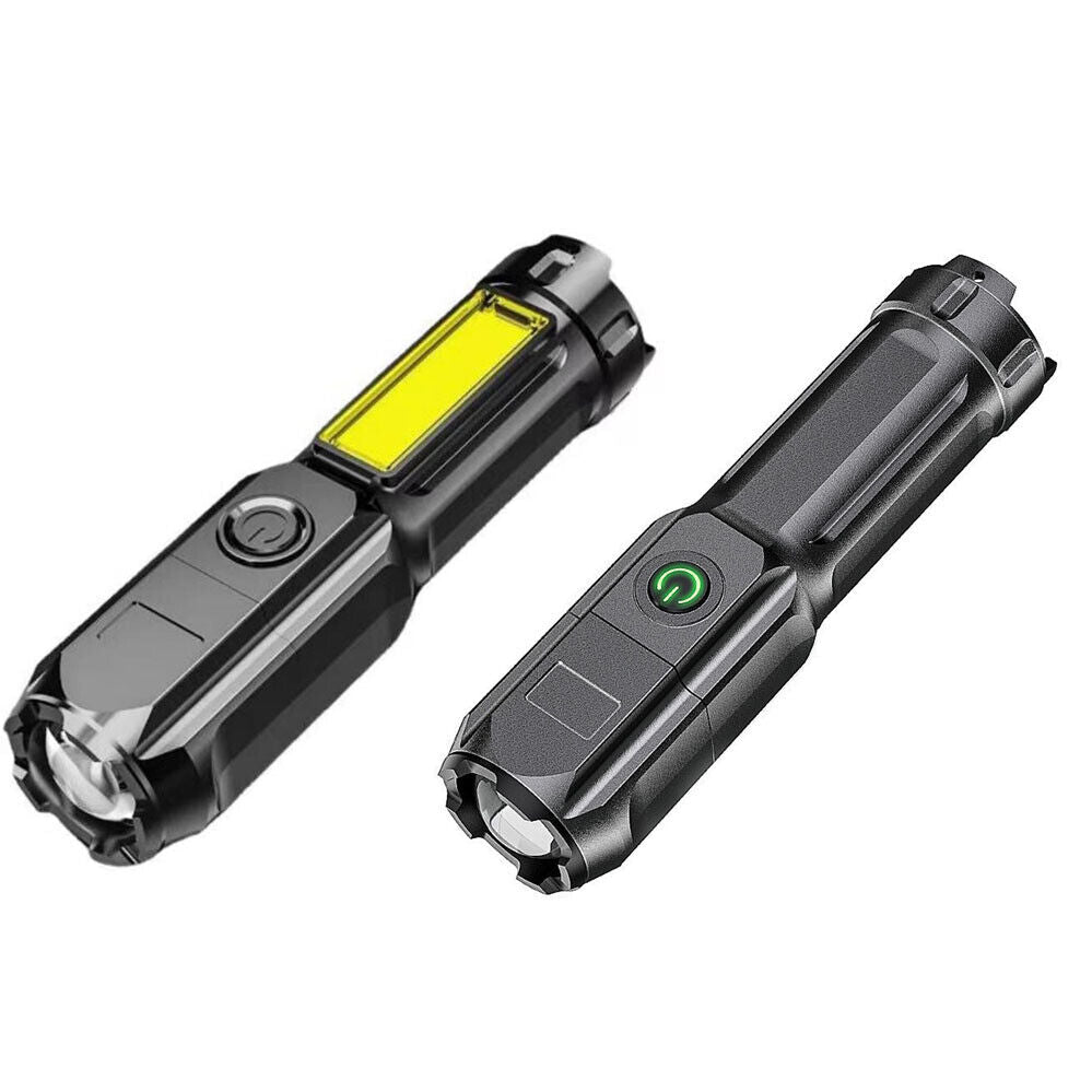 Waterproof USB Rechargeable 990000LM CREE LED Flashlight Tactical Torch Zoomable - Direct On Sale