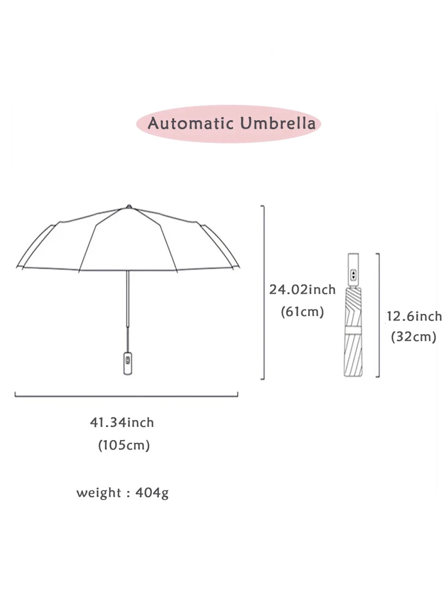 Windproof Double Layer Fully Automatic Resistant Umbrella - Direct On Sale