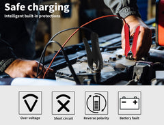 Smart Car Battery Charger Jump Starter 12V 10A Trickle Repair AGM GEL Lithium
