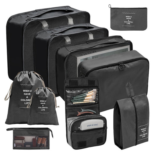 10 pcs/set Travel Cosmetic Compression Laundry Storage Bags - Direct On Sale