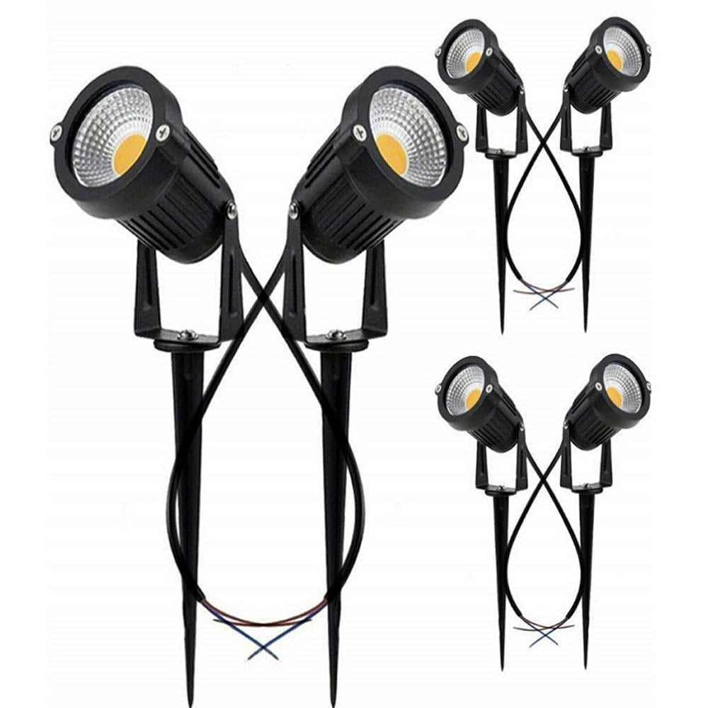 10PCS 12V LED Waterproof Outdoor Garden Spotlights Landscape Light Flood Lights - Direct On Sale