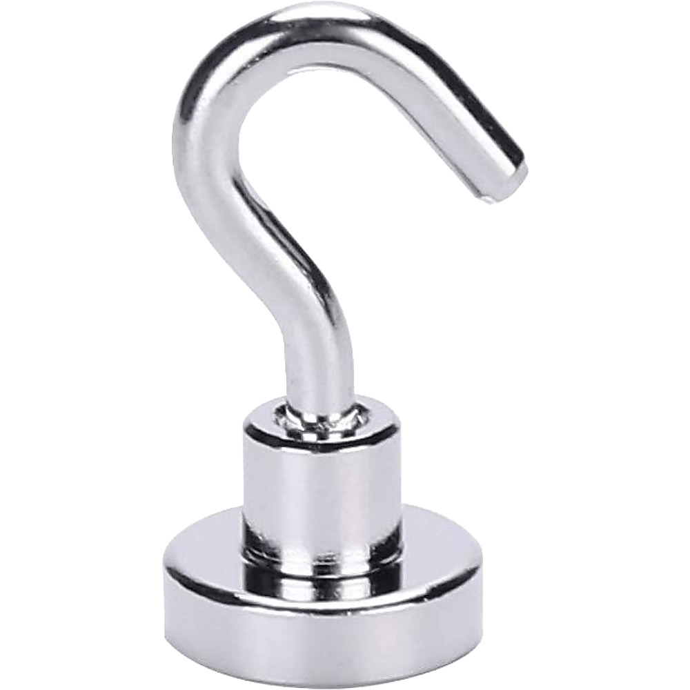 10x Strong Rare Earth N38 Neodymium Magnetic Hanger Holder 10kg Magnet Hooks - Direct On Sale