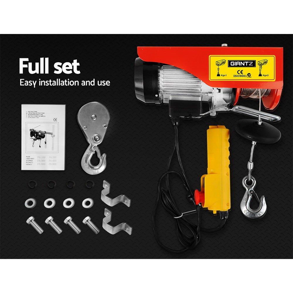 1200w 300/600KG Electric Hoist winch - Direct On Sale
