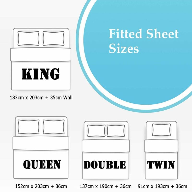 1500TC Ultra Soft Fitted Sheet Pillowcases Set - Direct On Sale