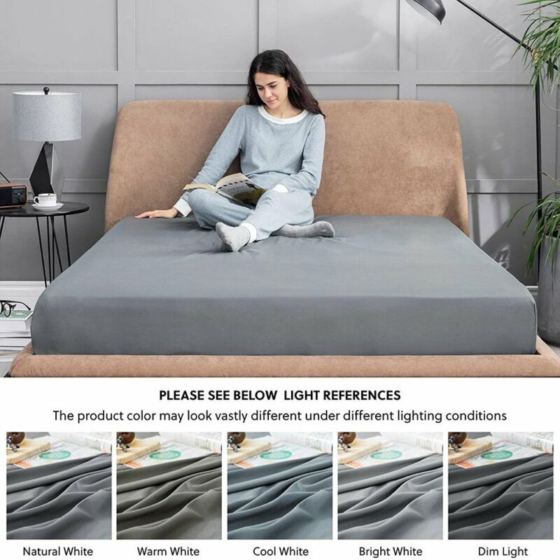 1500TC Ultra Soft Fitted Sheet Pillowcases Set - Direct On Sale