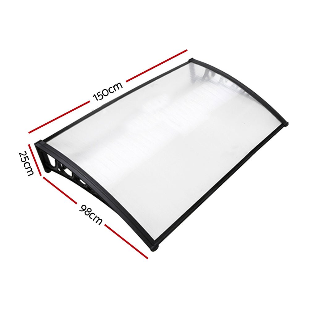 1X1.5M Window Door Awning Canopy Rain Cover Sun Shield - Direct On Sale