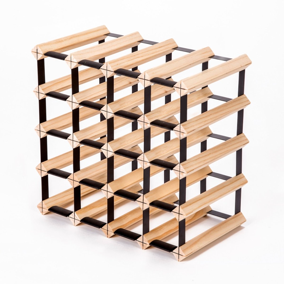 20 Bottle Timber Wine Rack Storage Cellar Organiser - Direct On Sale