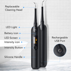 USB Rechargeable Electric Dental Calculus Tooth Cleaner with LED HD Screen_9