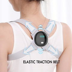 Adjustable Smart Back Posture Corrector Back Belt Shoulder Training_12
