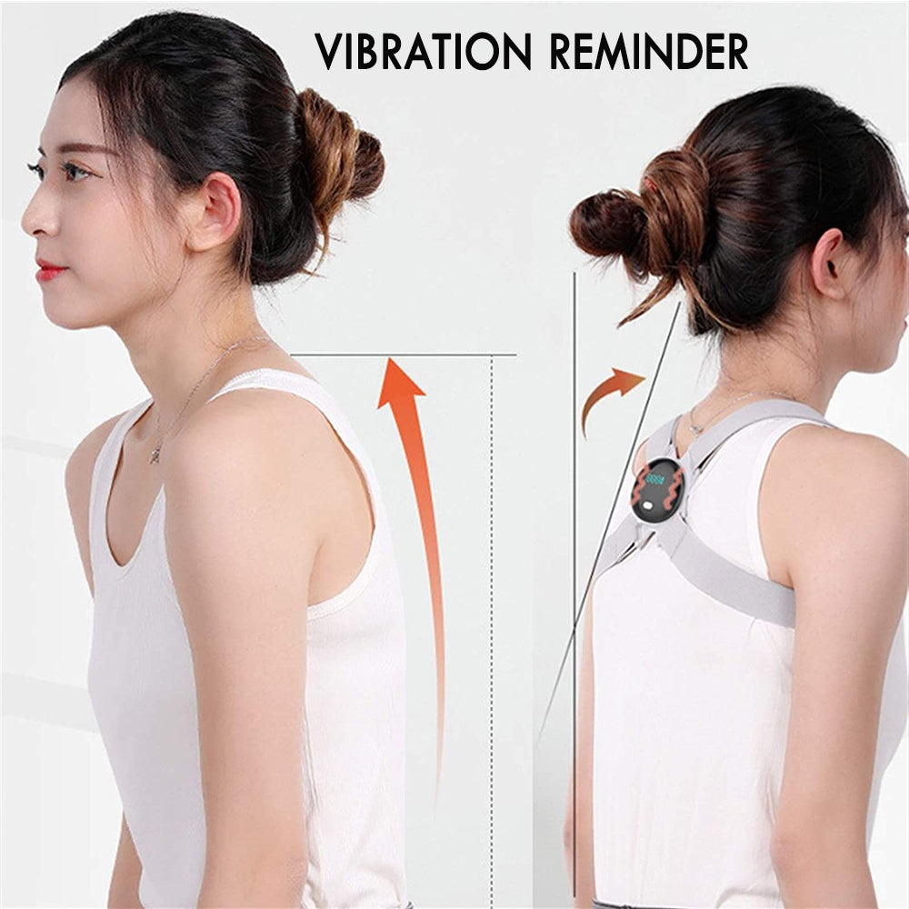Adjustable Smart Back Posture Corrector Back Belt Shoulder Training_5