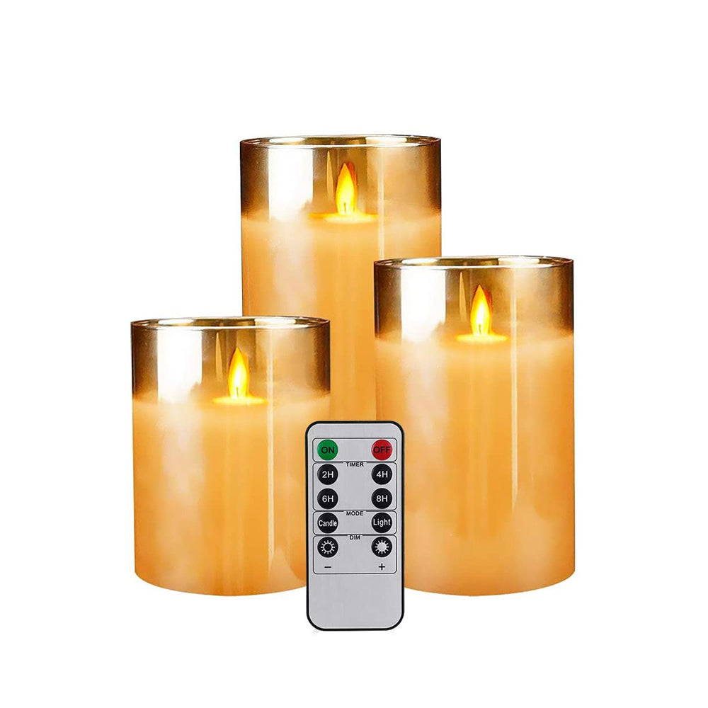 Flameless Flickering Rechargeable LED Candles Direct On Sale