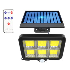 150/160LEDs COB Solar Light Outdoor PIR Motion Sensor Wall Lamp_3
