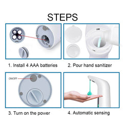 Smart Induction Motion Sensor Automatic Liquid Soap Dispenser_1