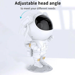 USB Plugged-in Astronaut Galaxy Starry Sky Light Projector_14