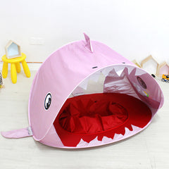 Baby Beach Shark Tent with Shallow Dipping Pool_3