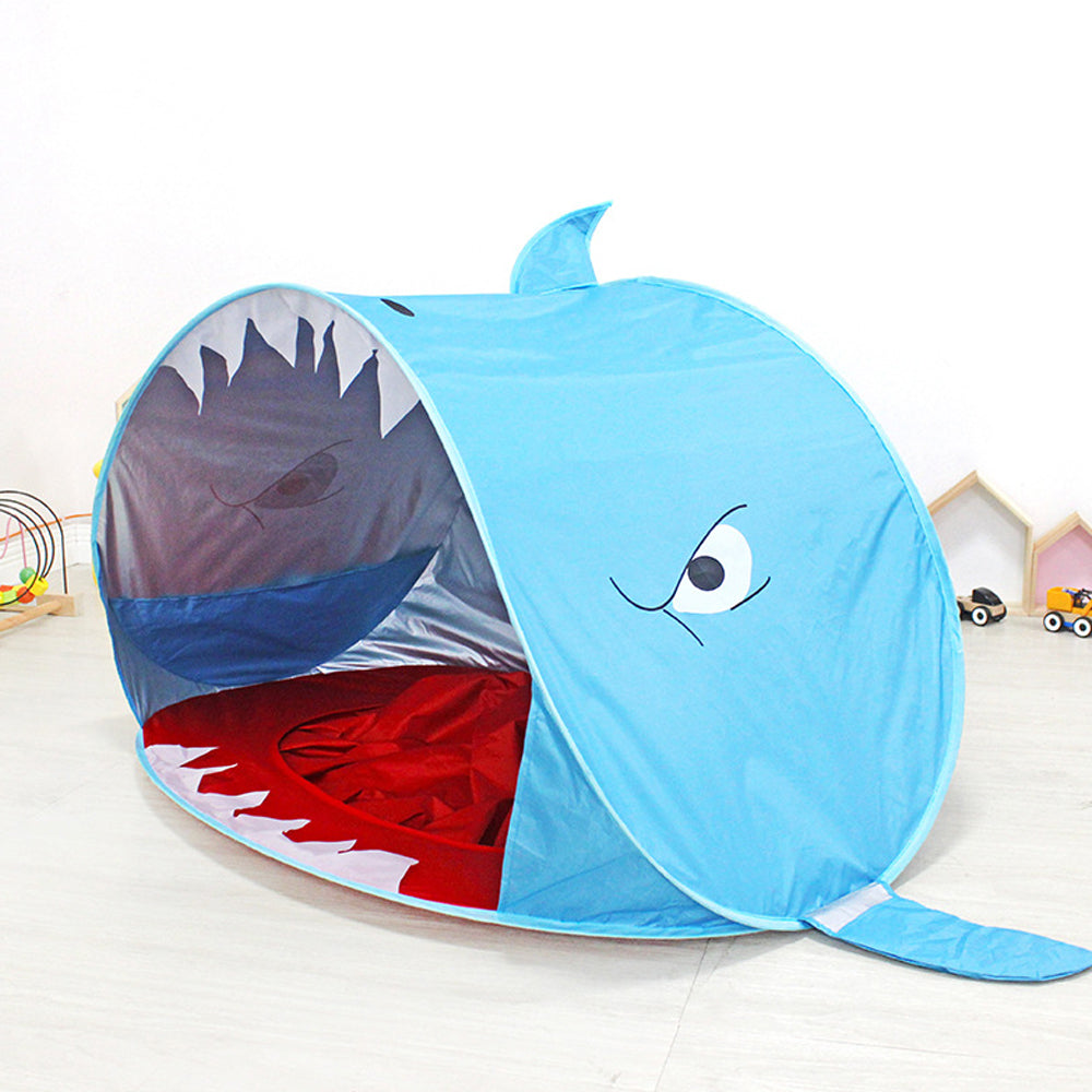 Baby Beach Shark Tent with Shallow Dipping Pool_4